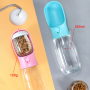 Wholesale Multifunction Portable Dog Water Bottle Travel Pet Dispenser With Carbon Filter for Drinking