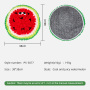 Wholesale Pet Product Dog Snuffle Mat Watermelon Shape Food Hiding Dog Mat Interactive Snuffle Mat