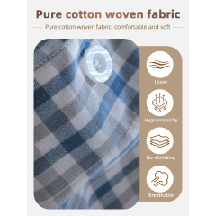 Großhandel für orthopädische Patientenbekleidung, postoperative Pflegeanzüge aus Baumwolle, pflegeleichte Kleidung mit Spaltfunktion, Damen-Krankenhauskleidung