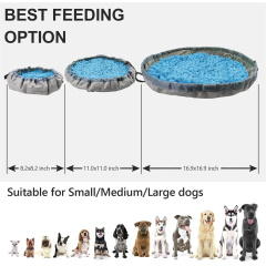 Adjustable Snuffle mat Dog Puzzle Toys Enrichment Pet Foraging mat for Smell Training and Slow Eating