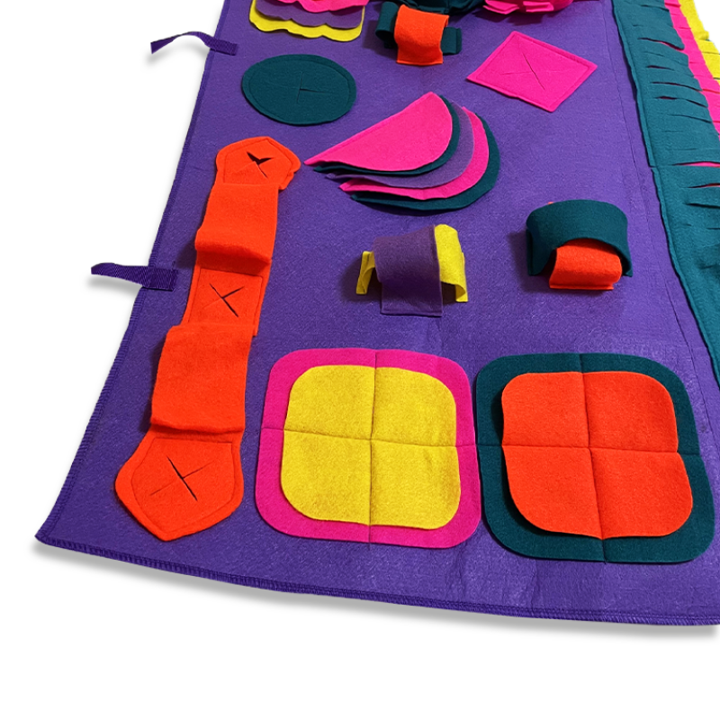 High Quality Dog Puzzle Toys Large Snuffle Mat Nose work Feeding Mat For Dogs