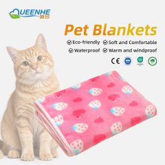 Super Soft Cute Custom Personalized Premum Dog Blanket Pet Warm Dog Cat Pet Rats Coral Fleece Sleep Blankets for Dog Puppy