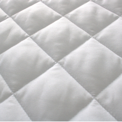 Material transpirable suave superior Pongee Anti ácaros del polvo Funda de colchón impermeable
