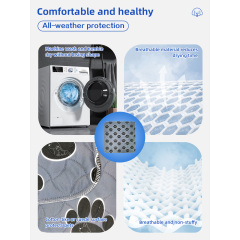 Оптовая продажа моющихся многоразовых водонепроницаемых подстилок для дрессировки собак, очень больших размеров, для клеток щенков.