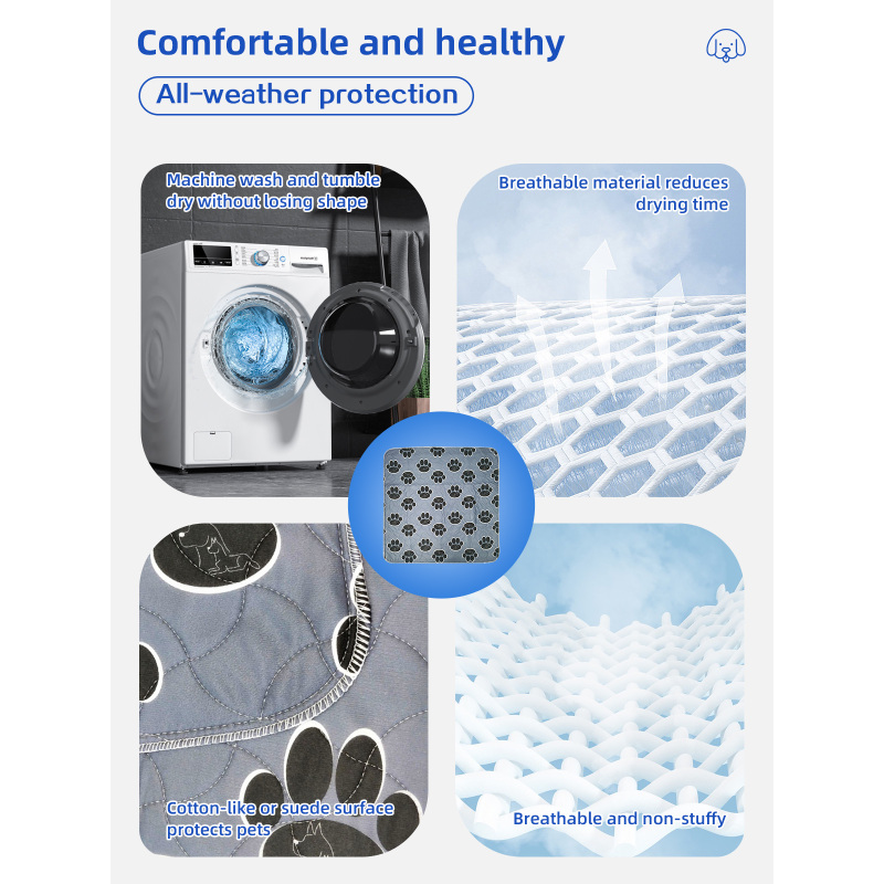Wholesale Washable Reusable Waterproof Dog Training Pads Extra Large Puppy Cage Bedding