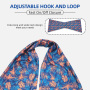 Wholesale Washable Dining Adjustable Snap Closure Adult Bibs Scarf for Women Eating