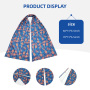 Wholesale Washable Dining Adjustable Snap Closure Adult Bibs Scarf for Women Eating