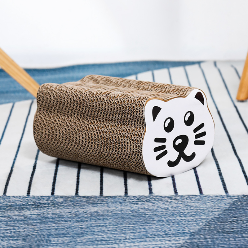 Durable Corrugated Cardboard Cat Scratching Post board for Stress Relief