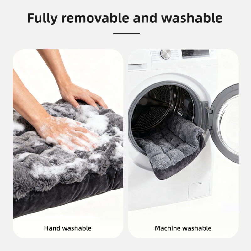 Высококачественная современная лежанка из твердого пеноматериала для домашних животных, супермягкая лежанка для собак и кошек