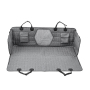 Heavy Duty Waterproof 600D Oxford Cloth Dog Car Seat Cover for Back Seat