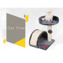 Manufacturer Wooden Cat Scratcher Tower Cat Tree House