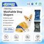 Wholesale Washable Wrap Diapers Dog Belly Band Flat Wrap Dog Diapers for Male Dog