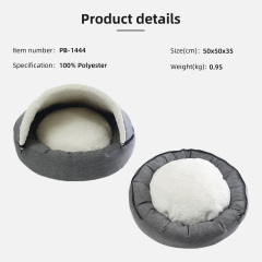 Wholesale Soft Machine Washable Removable Cover Rectangle Custom Pet Puppy Cat Sofa Bed
