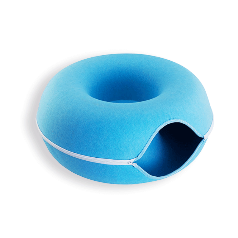 Queenhe Wholesale high quality felt cloth pet nest, Interesting design for the new comfortable pet nest in 2020
