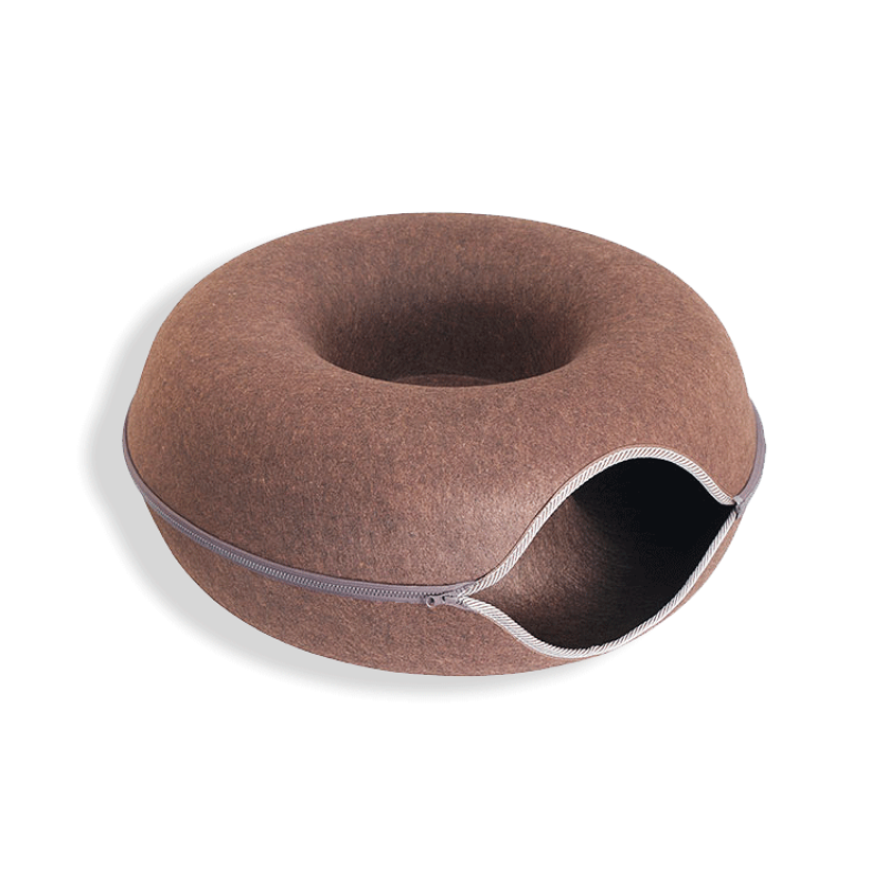 Queenhe Wholesale high quality felt cloth pet nest, Interesting design for the new comfortable pet nest in 2020