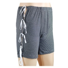 Großhandel mit leicht an- und auszuziehenden kurzen Stillhosen, offenen Patientenpflegekleidung