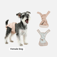 Großhandel wiederverwendbare weiche waschbare Hündinnenwindeln Windeln Custom Comfort Hundewindeln
