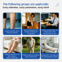 Non-Slip Compression Stockings with Silicone Band