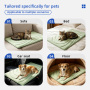 Pet Cooling Mat Cartoon Solid Design Summer Use for Dogs & Cats