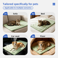 Pet Cooling Mat Cartoon Solid Design Summer Use for Dogs & Cats