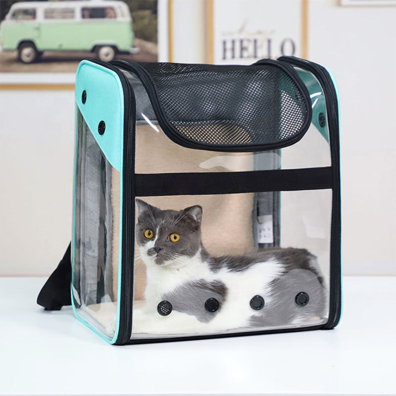 Pet Dog Carrier Backpack Expandable for Small Dogs Cats Under 20 LB Mesh Breathable Foldable Pet Travel Bags