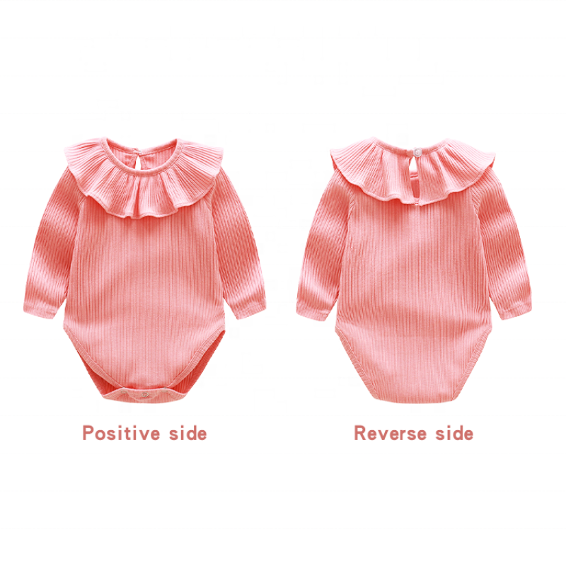 Newborn cheap Baby girl rompers set infant organic Clothes Cotton Suit Cute Baby Kid Infant Romper Play Wear Outfits