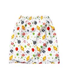 Girls Cloth Diaper Skirt Potty Training Leaning Pants, Washable Toddler Waterproof 2 in 1 comfy children & adult diaper skirt