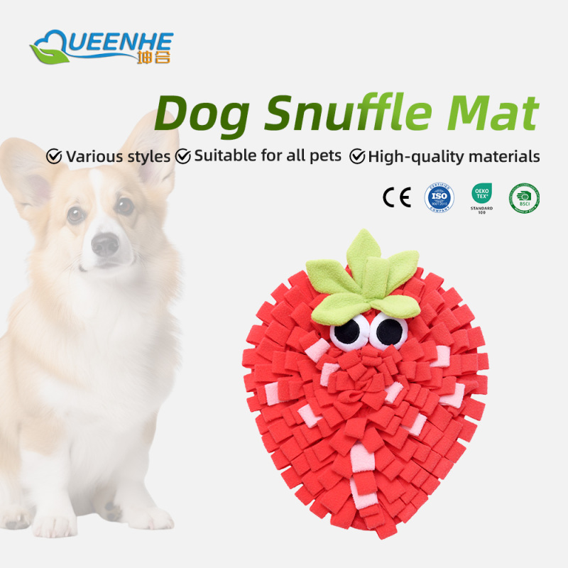 Portable Pet Feeding Mat Small Dog Interactive Pet Puzzle Toys Slow Fun to Use Non Slip Activity Mat Pet Snuffle Mat
