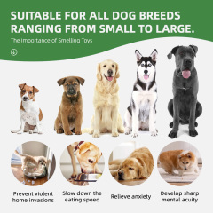 Portable Pet Feeding Mat Small Dog Interactive Pet Puzzle Toys Slow Fun to Use Non Slip Activity Mat Pet Snuffle Mat