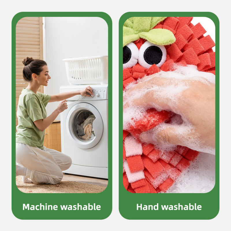 Portable Pet Feeding Mat Small Dog Interactive Pet Puzzle Toys Slow Fun to Use Non Slip Activity Mat Pet Snuffle Mat