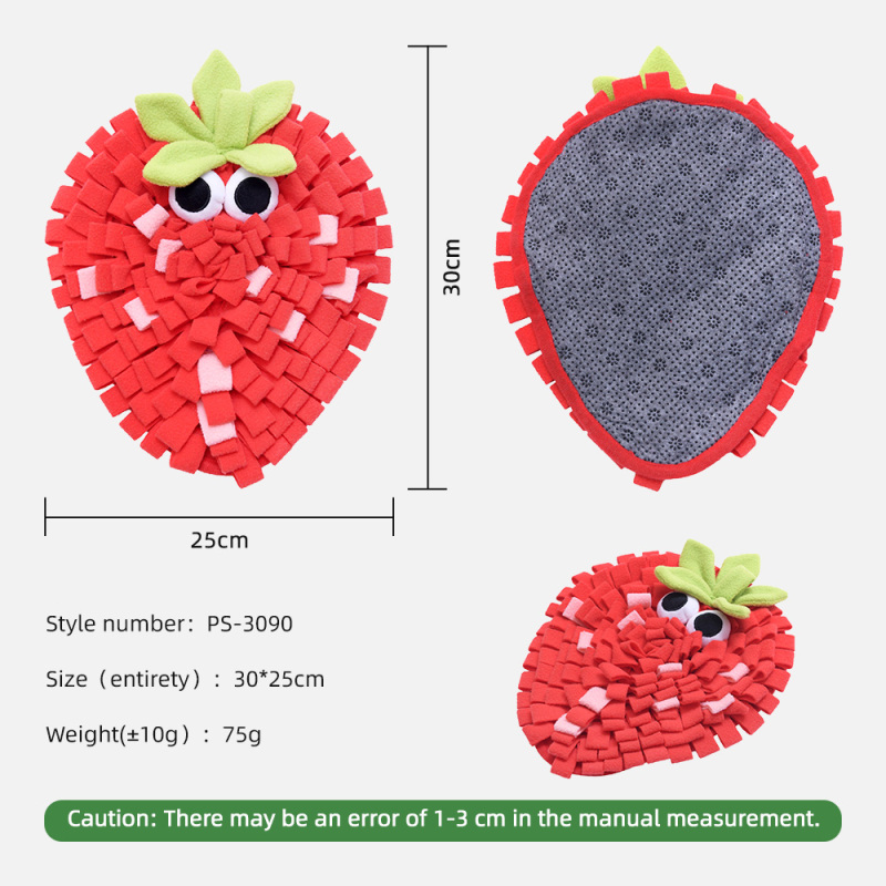 Portable Pet Feeding Mat Small Dog Interactive Pet Puzzle Toys Slow Fun to Use Non Slip Activity Mat Pet Snuffle Mat