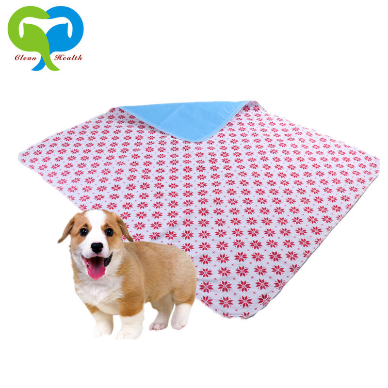 Hot Sell Pet Products Large Reusable Pee Pads for Dogs Washable Ultra Absorbent Pet Training Mats Puppy Seat Cover