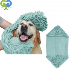 Toallas de baño suaves, ultra absorbentes, duraderas, para perros, toalla para mascotas de chenilla de secado rápido