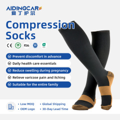 Microfiber Compression Socks Lightweight Thin Design