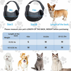 Venta al por mayor Pet Dog Sling Carrier malla transpirable Travel Safe Sling Bag Carrier para perros gatos