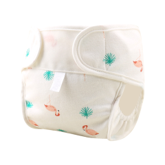 Pañales reutilizables para bebés estilo Ins, pañales lavables con superabsorbente