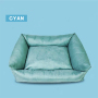 latest Suede washable wholesale removable dog bed cheap price dog nest dog kennel bed