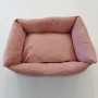 latest Suede washable wholesale removable dog bed cheap price dog nest dog kennel bed