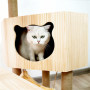 New  Cats Tower Wood Cat Climbing Tree For Cat Scratching Sleeping Playing