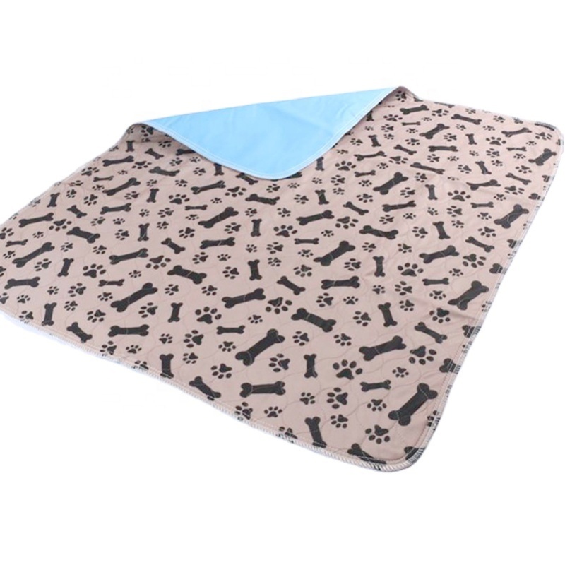 Washable / Reusable Dog Pee Pads Puppy Training Mats with Non-slip PVC backing