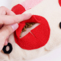 Wholesale Dog Snuffle Mat Pizza Shape Pet Sniffing Mat Training Slow Feeding Mat For Dog