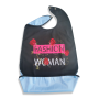 Dignified clothing protectors washable bibs for  elderly adults