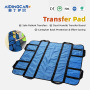 Wholesale Adjustable Woven Extra Large Transfer Pad Positioning Protective Bed Pad with Straps and Handles for Adults
