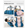 Wholesale Adjustable Woven Extra Large Transfer Pad Positioning Protective Bed Pad with Straps and Handles for Adults