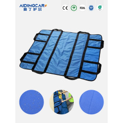 Wholesale Adjustable Woven Extra Large Transfer Pad Positioning Protective Bed Pad with Straps and Handles for Adults