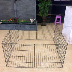Wholesale Pet Playpen Kennels Dog Fence Exercise Pen Gate Fence Foldable Dog Crate