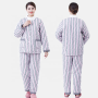 Queenhe High Quality Fall/ Winter Hospital Gowns / Bulk Quantity Use Patient Gown100% Cotton