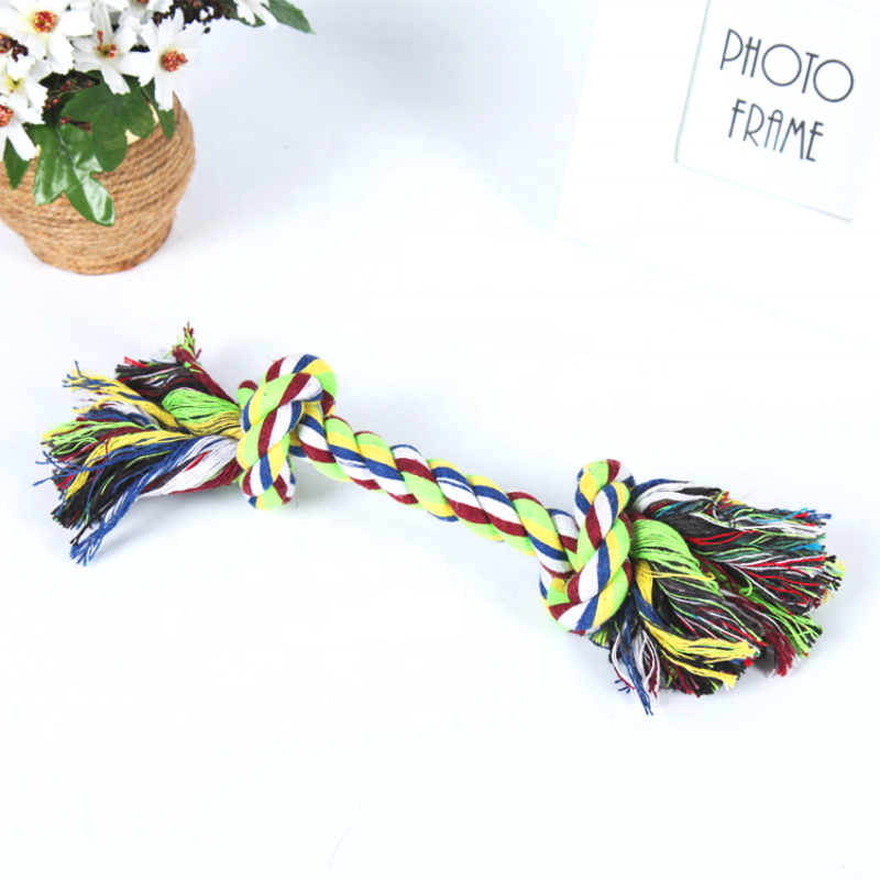 New Designs Dog Cat Toys Pets Puppy Interactive Sefe Material Cotton Rope Chew Rope Toy