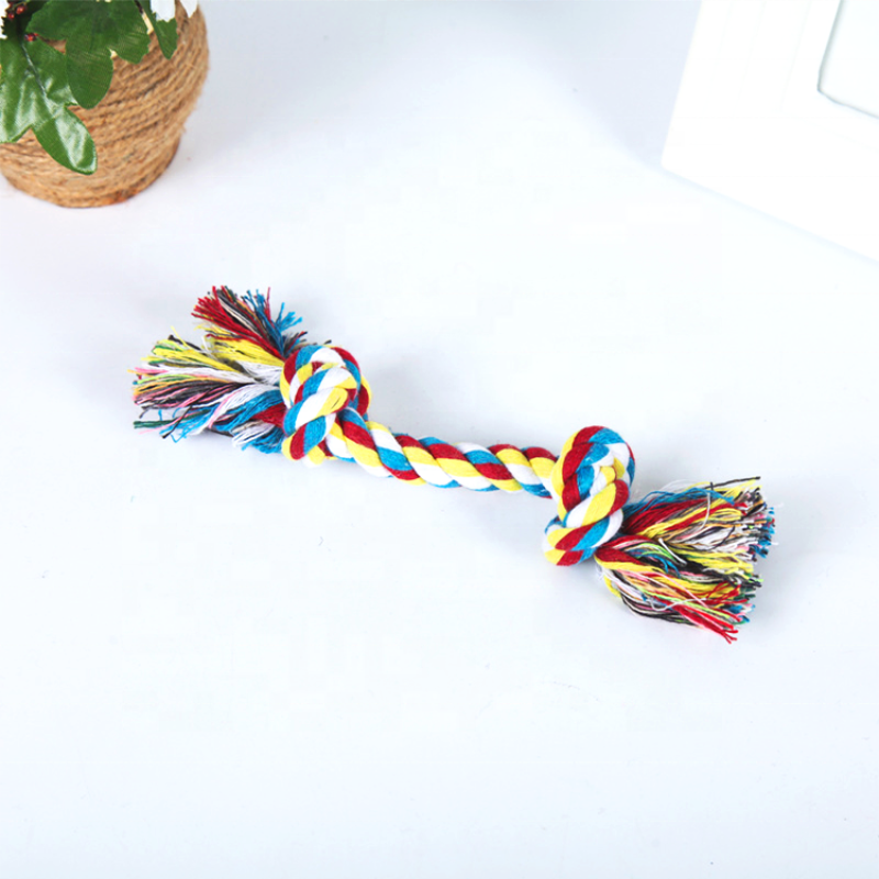 New Designs Dog Cat Toys Pets Puppy Interactive Sefe Material Cotton Rope Chew Rope Toy