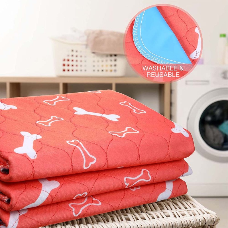 HOT Sale Washable Pee Pads Reusable Dog Pad Waterproof Pet Training Absorbent Pad for Dogs